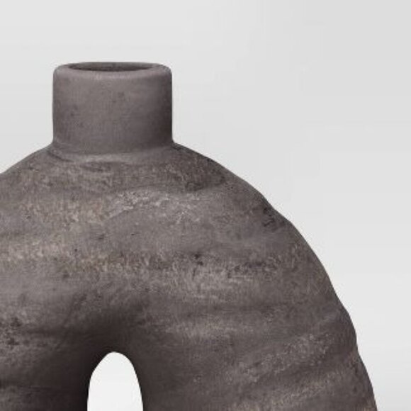 Threshold Modern Arched Ceramic Channa Vase - Dark Gray - Target - Fall 2022 - Picture 4 of 7